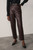 Vallier Leather Trousers Plum