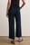 Clever Crepe Cropped Adelaide Wide-Leg Trousers Navy