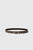 Tropea Reversible Leather Belt Chocolate And Pewter