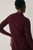 Alessi Merino Cotton Blend Top Plum