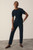 Clever Crepe Tall Tavira Slim-Leg Trousers Navy