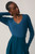 Roslin Stretch Knit Top Teal