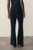 Clever Crepe Lexington Flared Trousers Navy