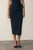 Sculpt Knit Santon Skirt Navy