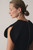 Paola Sculpt Stretch Crepe Dress Black