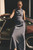 Matera Satin Gown Silver