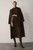 Knightley Wool Blend Coat Chocolate