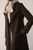 Knightley Wool Blend Coat Chocolate