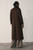 Knightley Wool Blend Coat Chocolate