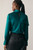 Ocana Satin Long Sleeve Blouse Kingfisher Blue