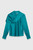 Ocana Satin Long Sleeve Blouse Kingfisher Blue