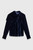Ocana Velvet Long Sleeve Blouse Navy