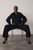 Corvetto Fluff Bomber Jacket Black