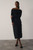 Pienza Feather Jacquard Skirt Black