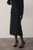 Pienza Feather Jacquard Skirt Black