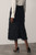 Pienza Feather Jacquard Skirt Black