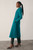 Finchley Wool Blend Coat Kingfisher Blue