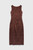 Valencia Jacquard Dress Bronze