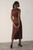 Valencia Jacquard Dress Bronze