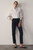 Clever Wool Blend Livara Super-Slim Trousers Navy