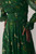 Portofino Silk Chiffon Dress Emerald Green
