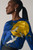 Litori Silk Satin Top Midnight Blue