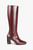 Modena 70 High Boot Burgundy Smooth Leather Modena 70 High Boot Burgundy Smooth Leather
