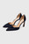 Treviso Satin Heels 80 Black