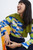 Ellesmere Blouse Multicolour Abstract Print Silk Ellesmere Blouse Multicolour Abstract Print Silk