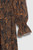 Vieste Dress Navy And Toffee Shell Print Vieste Dress Navy And Toffee Shell Print