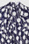 Mirabello Dress Navy And Ivory Abstract Print Crepe Mirabello Dress Navy And Ivory Abstract Print Crepe