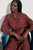 Edenvale Dress Red Multicolour Ditsy Floral Print Crinkled Georgette Edenvale Dress Red Multicolour Ditsy Floral Print Crinkled Georgette