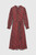 Edenvale Dress Red Multicolour Ditsy Floral Print Crinkled Georgette Edenvale Dress Red Multicolour Ditsy Floral Print Crinkled Georgette