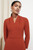 Orbello Dress Burnt Orange Sculpt Stretch Crepe Orbello Dress Burnt Orange Sculpt Stretch Crepe