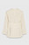 Dovercourt Jacket Ecru And Black Pinstripe Cotton Linen