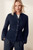 Edale Knitted Jacket Navy Merino Edale Knitted Jacket Navy Merino