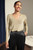 Lorne Long Sleeve Fine Knitted Top Gold