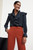 Lynton Straight-Leg Trousers Burnt Orange Soft Stretch Tailoring Lynton Straight-Leg Trousers Burnt Orange Soft Stretch Tailoring