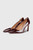 Savona Patent Leather Heels 80 Dark Wine Savona Patent Leather Heels 80 Dark Wine