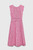Sabine Midi Dress Pink Multicolour Tweed