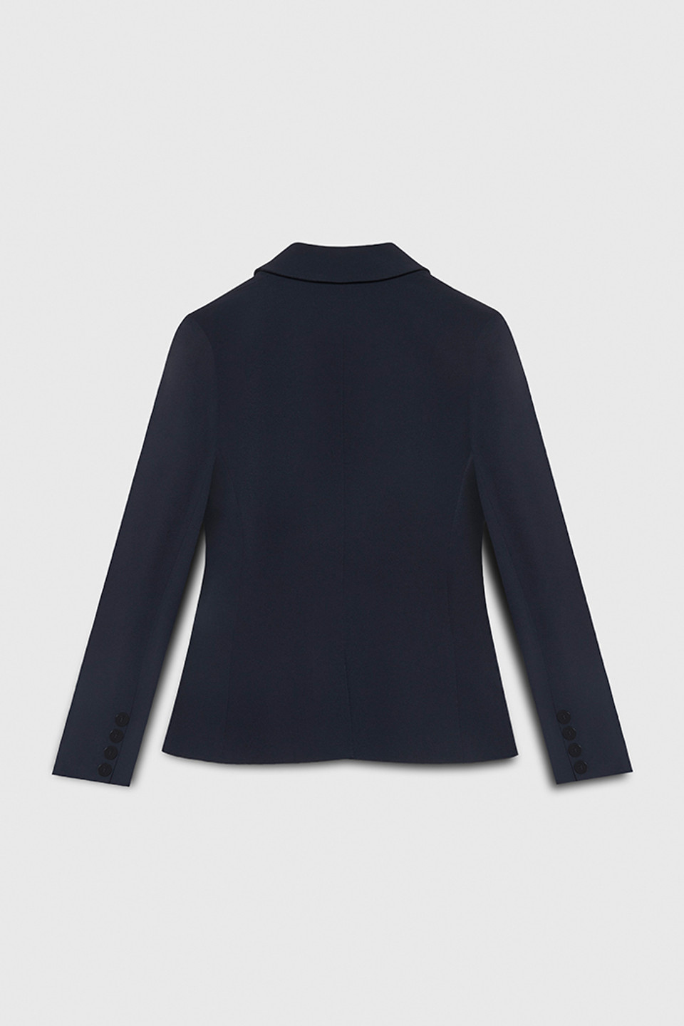 Clever Crepe Claverton Jacket Navy - Welcome to the Fold LTD