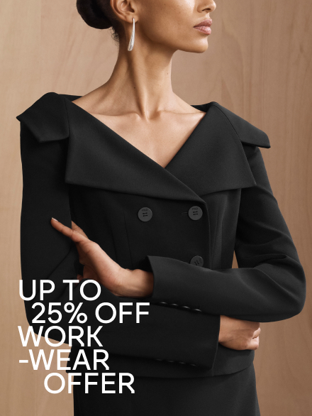 Model wearing black Hamilton jacket