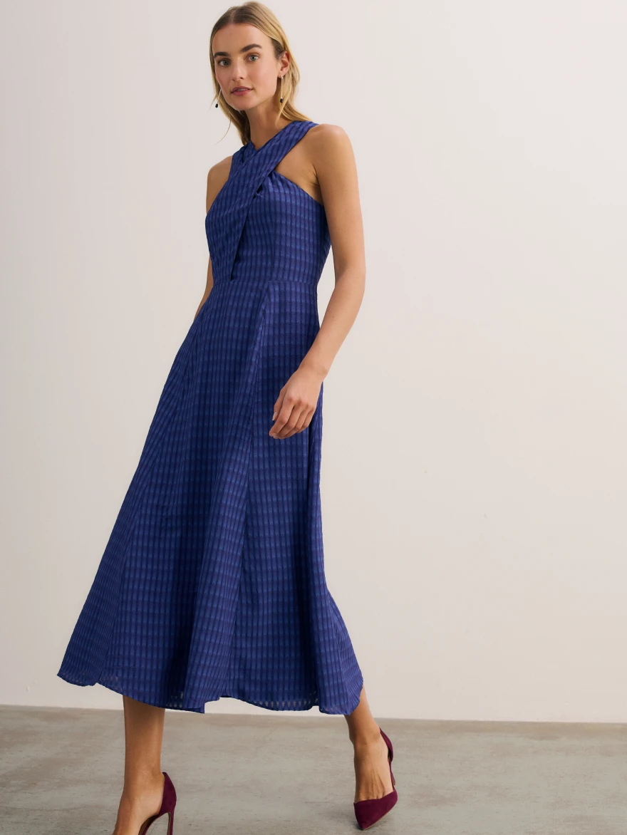 Model wearing new Rivara dress