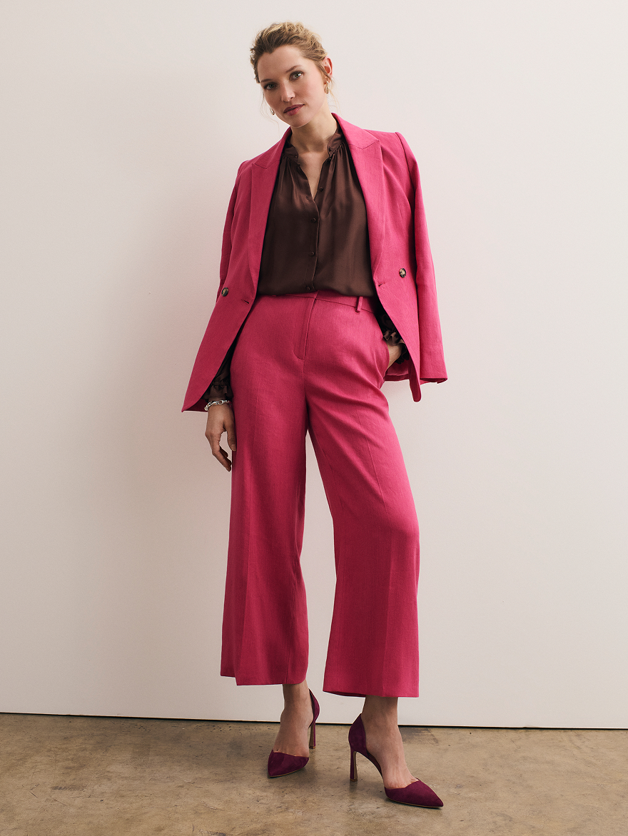 New pink suiting