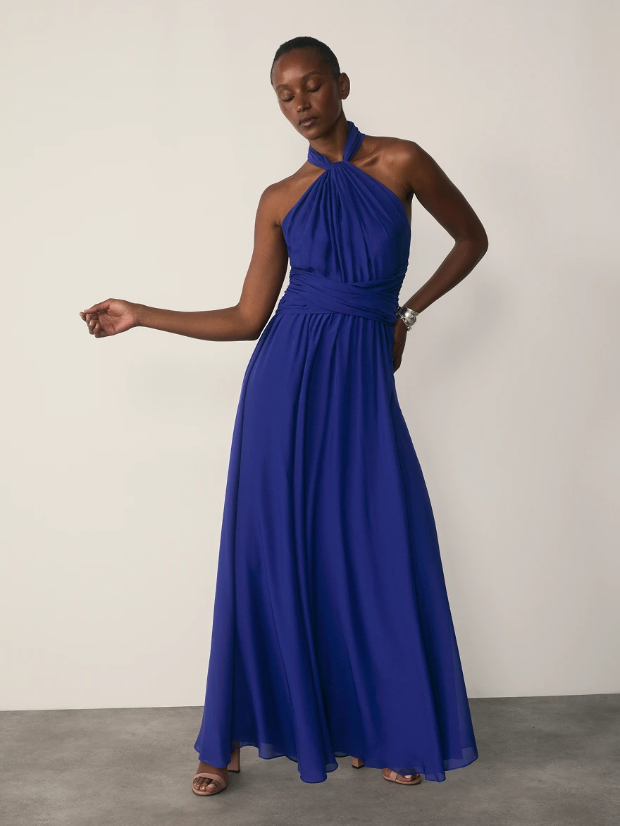 Vibrant blue Salerno dress