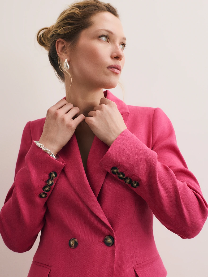 Fuchsia Pink Knighton Jacket