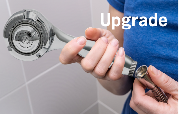 upgraded showerhead