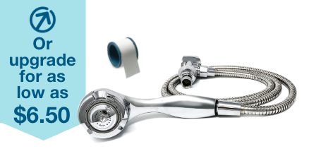 Or upgraded to the handheld Earth Showerhead