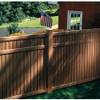 Bufftech Imperial Vinyl Fence w/ Select Cedar Textures