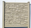 Bufftech Allegheny Molded Fence Panel - Beige Granite (Posts are sold separately)